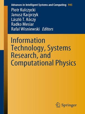 cover image of Information Technology, Systems Research, and Computational Physics